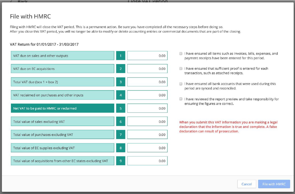 How do I get Business Finance Assistant set up for submitting VAT